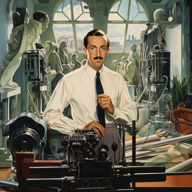 Walt Disney and the Camera Multiplane