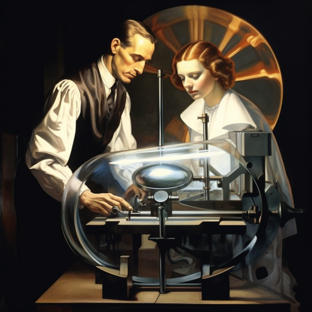 Wilhelm Conrad Röntgen's and the invention of the X-ray machine