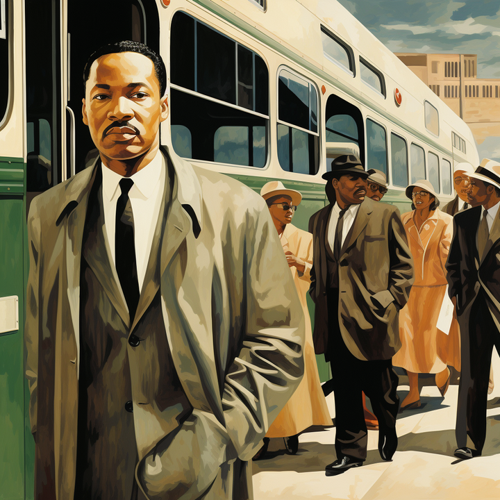 Martin Luther King Jr: Leadership in the Montgomery Bus Boycott